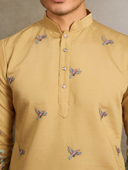 Haldi Ceremony Special Yellow Embroidered Kurta ⭐⭐⭐⭐⭐