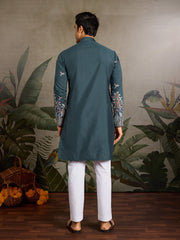 Wedding Special Elegant Festive Green Kurta for Men⭐⭐⭐⭐⭐