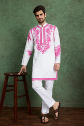Digital Printed Ready to Wear Kurta and Pajama for Men