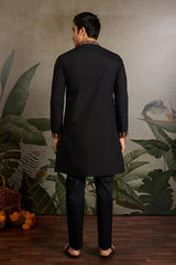 Luxurious Black Kurta for Wedding & Festive Days