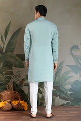 Shop Best Sky Kurta for Wedding & Festive Function