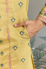 Haldi Special Trending Kurta Design for Men