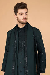 Designer Green Viscose Silk Kurta for Men Online