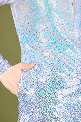 Wedding Designer Ombre Purple Kurta designer gents kurta