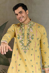 Haldi Special Trending Kurta Design for Men