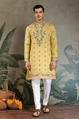 Haldi Special Trending Kurta Design for Men