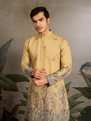Haldi Ceremony Special Yellow Embroidered Kurta ⭐⭐⭐⭐⭐